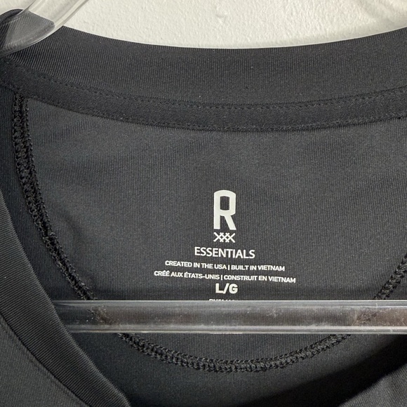 RHONE Essentials Training Crewneck Black Shirt Long Sleeves Men's L - Picture 3 of 12